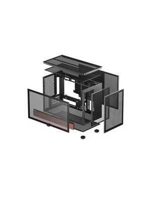 ������ Deepcool CH260 WOOD, TG, mini-ITX, mATX, ������