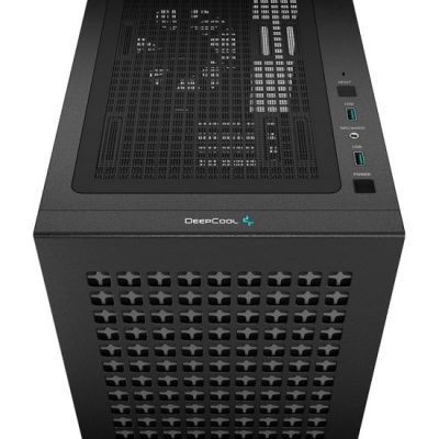 ������ Deepcool CH370, ��� ��, ������� ���� (���������� ������), ������, mATX
