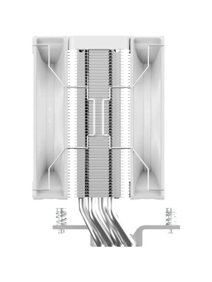 ����� Ocypus Delta A40 Elite WH Dual FAN (220W, 4-pin PWM, 156.7mm, Al/Cu, 4x6mm, 2x120mm, 73CFM, 29dBA, 2000RPM, S: 1851/1700/1200/115X, AM5/AM4, white)