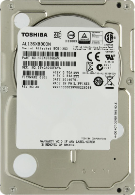 ������� ���� Toshiba 2.5 " 300 Gb SAS 64 Mb 15000 rpm AL13SXB300N