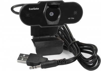 ���-������ Exegate BlackView C525 HD Tripod (1280x720, USB 2.0, ����������� �������������, ���������� �������� � ���������������, ������-�������)