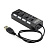 ������������ USB 2.0 Gembird UHB-243-AD � ���������� � ������������, 4 �����, �������