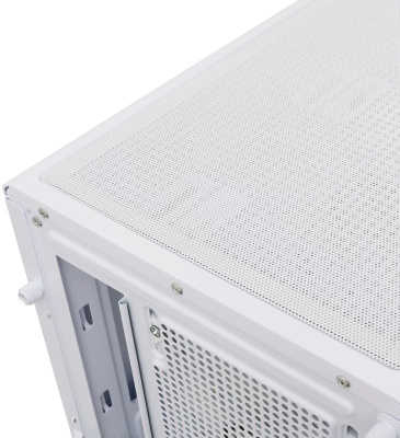 ������ �� ��� ����� ������� HSPD M310, Mesh Mini-tower, White, M310-TGWH-ARGB