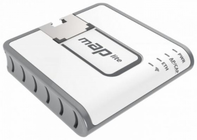 ������ MikroTik mAP lite RBmAPL-2nD 802.11n 2.4��� 300Mbps