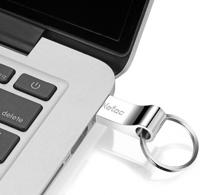 USB Flash ���������� 64Gb Netac U275 Silver