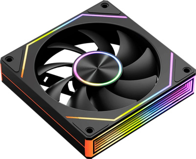 ����� ��� �������/ Case Cooler PCCooler FG120 ARGB BK (120x120x25mm, 4-pin PWM, ARGB, 54CFM, 28.4dBA, 1800RPM, Black)