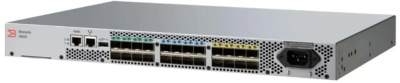 ���������� Brocade G610 24-port FC Switch, 24-port licensed, incl 24x 32Gb SWL SFP+, Enterprise Bundle Lic (ISL Trunking, Fabric Vision, Extended Fabric), 1 PS, Rail Kit, 1Yr