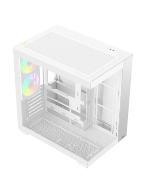 ������ Ocypus Delta C74 WH ARGB, ATX, Type-C*1, USB3.0*2, REAR 2x120mm ARGB
