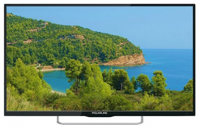 ��-��������� Polarline 43 ��������� 43", ���������� 4K UHD (3840x2160), 50 ��, ��������� DVB-T2, 3xHDMI, 2xRJ-45, 2xUSB, Smart TV