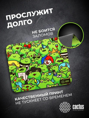 ������ ��� ���� Cactus Frogs 300x250x3�� (CS-MPC-D09M)