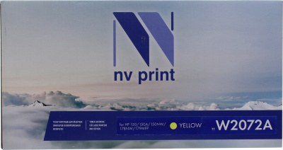 �����-�������� NV Print  W2072A  ��� HP 150/150A/150NW/178NW/179MFP (700k) Yellow