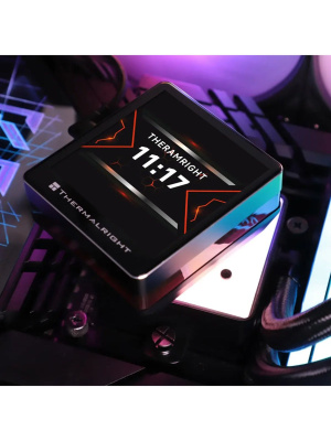 ������� �������� ���������� Thermalright Grand Vision 360 ARGB Black / 3x120mm ARGB PWM Fans / TRGV360AB