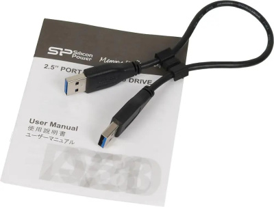 ������� ���� HDD Silicon Power Armor A60 SP020TBPHDA60S3K, 2��, ������/�������