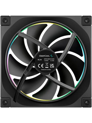 ���������� DEEPCOOL FL14R-3 IN 1 140x140x25�� REVERSE (PWM, ARGB, ������, 500-1700��/���) Color BOX