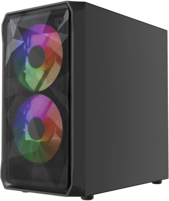 ������ Powercase Mistral Micro A3B ARGB V2 Black