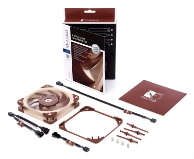 Noctua NF-A12x25 LS-PWM (NF-A12x25 LS-PWM) - 120mm 1 �e�������� ��� �������, 1200 ��/���, 12.1 ��, 4-pin PWM