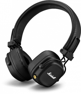 Marshall Major IV Black, ������������ ��������, Bluetooth 5.0, 20-20000 ��, 32 ��, AAC, ������