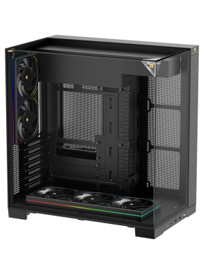 ������ Thermalright TR-A70 FanUB / Black / TG / TL-UB36R+TL-UB24 PWM Fans / USB TYPE-C / ATX  / TRA70FUBB