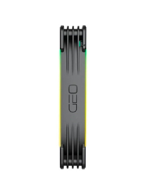 ���������� Geometric Future Squama 2503RB-14 Reverse Black / 140mm, PWM, 2100 RPM, 71.80 CFM, 34.0 dBA, 5V ARGB / 1F2503R114000