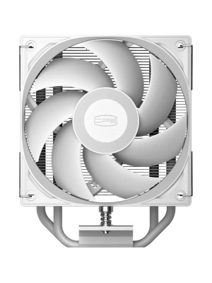 ����� ��� ���������� PCCooler RT400 WH (235W, 4-pin PWM, 148mm, Al/Cu, 4x6mm, 1x120mm, 73.32CFM, 34.9dBA, 2200RPM, S: 115X/1200/1700/1851 , AMD AM4/AM5, white)