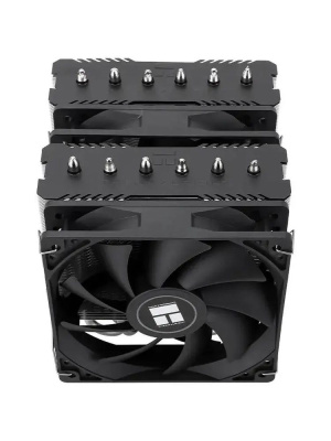 ����� Thermalright Peerless Assassin 120 SE Black LGA115X/1200/1700/AM4/AM5 (Dual Tower, 2x120mm PWM Fan, ������ ���������, 6 ����. ������ 6��) / TRPA120SE