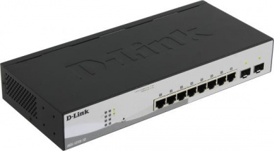 ���������� D-LINK DGS-1210-10/F1A ����������� 8 ������ 10/100/1000Mbps