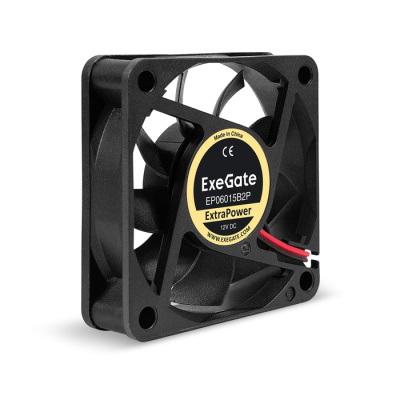 ���������� 12� DC ExeGate ExtraPower EP06015B2P (60x60x15 ��, 2-Ball (������� ���������������), 2pin, 5000RPM, 34dBA) (EX295226RUS)