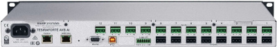 �������������� Biamp TesiraFORTE AI �������� 12-������ 8-������� 8������� ����� �� USB