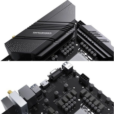 ����������� ����� Maxsun Challenger B760M D5 WIFI, LGA 1700, Intel B760, mATX, Ret 6940709660386