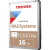 Ƹ����� ���� HDD 16TB SATA-III Toshiba N300 Pro (HDWG51GXZSTB)