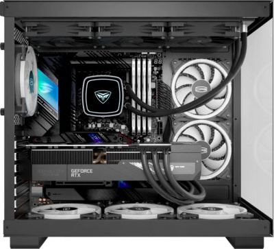 ������ �� ��� �� Case PCCooler C3 T500 ARGB BK, Midi-Tower, TG, 6x120mm ARGB, 1xUSB-C 3.1 + 2xUSB-A 3.0, ATX, mATX, mITX Black