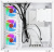 Корпус Ginzzu V570 White Белый ATX Корпус Ginzzu V570 White Белый ATX