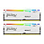 ������ ����������� Kingston 32GB 5200MT/s DDR5 CL40 DIMM (Kit of 2) FURY Beast White RGB XMP (KF552C40BWAK2-32)