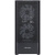 ������ 1STPLAYER AU7 ARGB Black / ATX / 2x140mm & 3x120mm ARGB fans / AU7-BK-2FA7-14-2FA7R-1FA7
