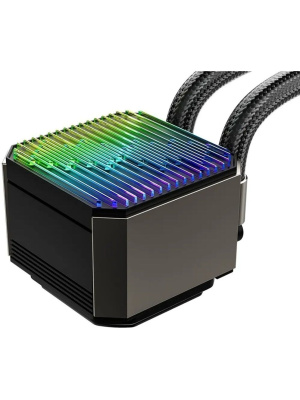 ������� �������� ���������� ID-COOLING DX360 MAX Black 350W S_MULTI 4pin PWM 3x12cm Fan ARGB