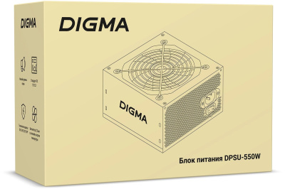 ���� ������� Digma ATX 550W DPSU-550W (20+4pin) 120mm fan 2xSATA RTL