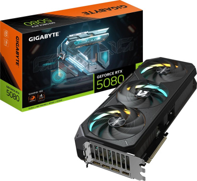 ���������� Gigabyte NVIDIA GeForce RTX 5080 Gaming 16Gb (GV-N5080GAMING-16GD)