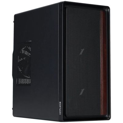 ������ 1STPLAYER WD1 Black / mATX / 3x120mm fans / WD1-BK-3F