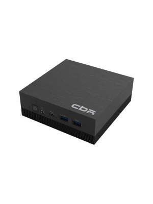 ����-�� CBR MiniPC-DT004, AMD Ryzen 5 3500U/8 �� DDR4/256 �� SSD/AMD Radeon Graphics/Windows 11 Pro, ������ (CBR-MPC-DT004-R53500U-8gb-256gb-WP)