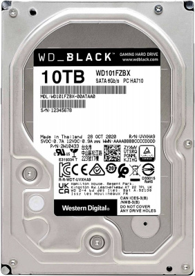 Ƹ����� ���� 10Tb SATA-III WD Black (WD101FZBX)