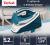 Паровая станция Tefal SV6115E0 2200Вт бирюзовый/белый Паровая станция Tefal SV6115E0 2200Вт бирюзовый/белый