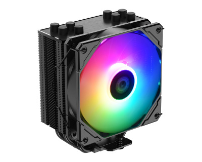����� ID-COOLING SE-224-XTS ARGB LGA1700/1200/115X/AM5/AM4 (TDP 220W, PWM, 4 ����.������ ������� ��������, ARGB FAN 120mm) RET