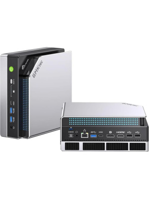 ����-�� GMKtec NucBox EVO-X2, AMD Ryzen AI Max+ 395/128 �� DDR5/2048 �� SSD/AMD Radeon Graphics/Windows 11 Pro, ����������� (EVO-X2/Max+395/128GB+2TB)