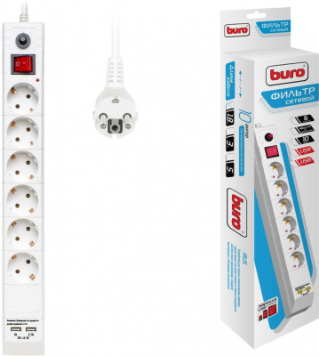 ������� ������ Buro BU-SP3_USB_2A-W