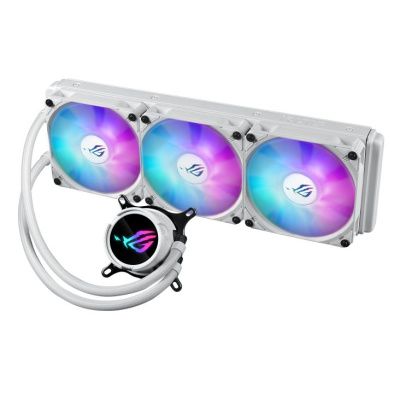 ������� �������� ���������� ASUS ROG Strix LC III 360 ARGB, 4-pin, ARGB, 120��, White, retail (90RC00W3-M0CAY0)