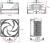 Кулер для процессора ID-Cooling Frozn A410 SE ARGB, черный, retail Кулер для процессора ID-Cooling Frozn A410 SE ARGB, черный, retail