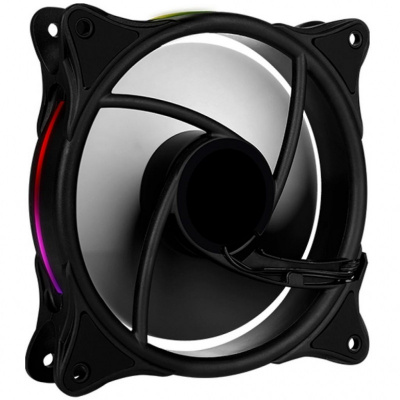 ���������� Aerocool Eclipse, Addressable RGB LED, 120x120x25��, 6-PIN + 4-PIN PWM