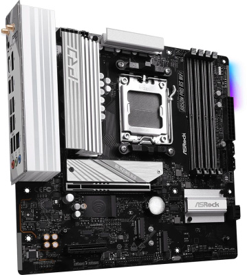 ����������� ����� ASRock B850M PRO RS WIFI, Socket AM5, AMD B850, mATX, Ret