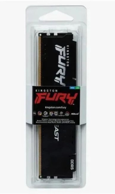DDR 5 DIMM 8Gb PC48000, 6000Mhz, Kingston FURY Beast Black EXPO CL30 (KF560C30BBE-8) (retail)