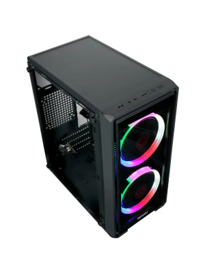 ������ Ginzzu B177 2*USB 2.0,AU FAN 2*12 LED �������� � ������� ������ ������